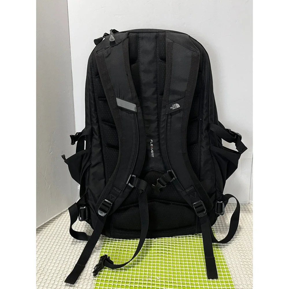 The North Face Surge Backpack Black FlexVent Laptop Travel Bag NF0A3ETV Flaws